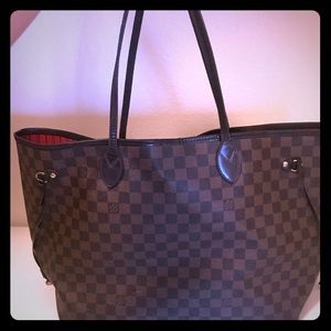 LOUIS VUITTON Damier Ebene Neverfull GM